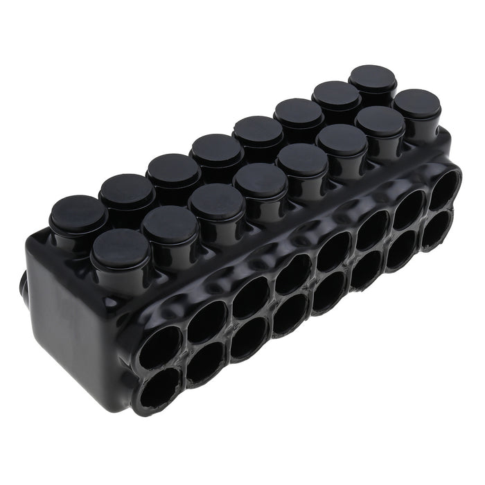 NSI 600 MCM - 6 AWG Stacked Polaris Insulated Multi-Tap Connector 16-Port [Double Sided Entry] (IPLDS600-16)