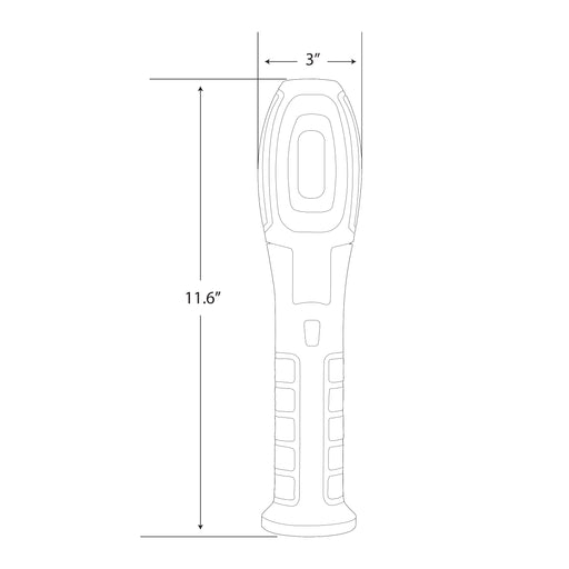 Feit Electric 500Lm Adjustable Handheld LED Work Light (WORK500FLEXBAT)