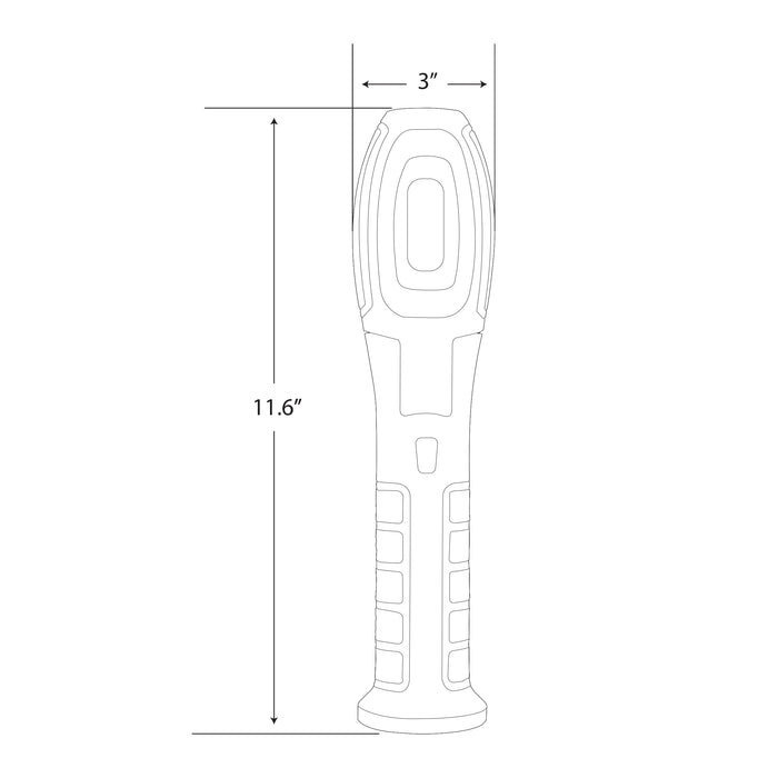 Feit Electric 500Lm Adjustable Handheld LED Work Light (WORK500FLEXBAT)