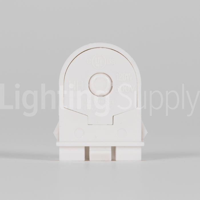 Standard Fluorescent Mini Bi-Pin Base Socket Short Snap-In (FE1-483)