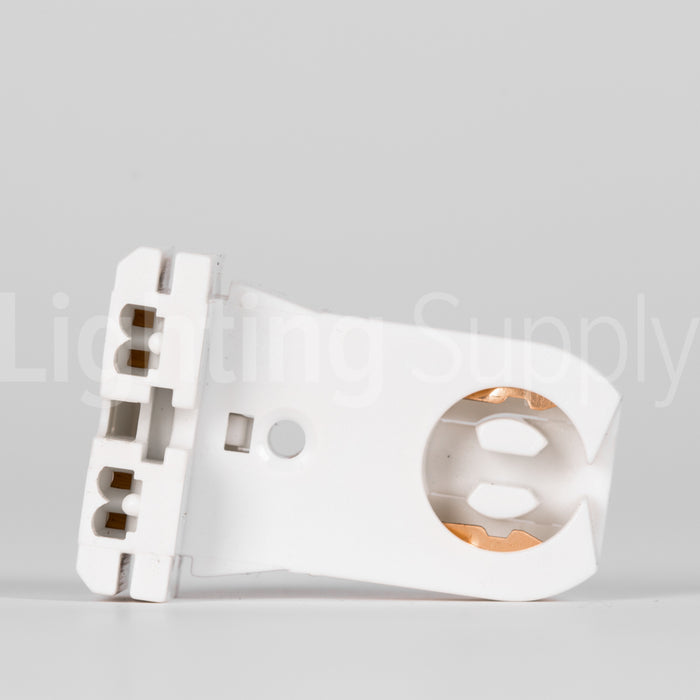 Standard Fluorescent Medium Bi-Pin Base Socket Slide-In Non Shunted (FE1126-SW)