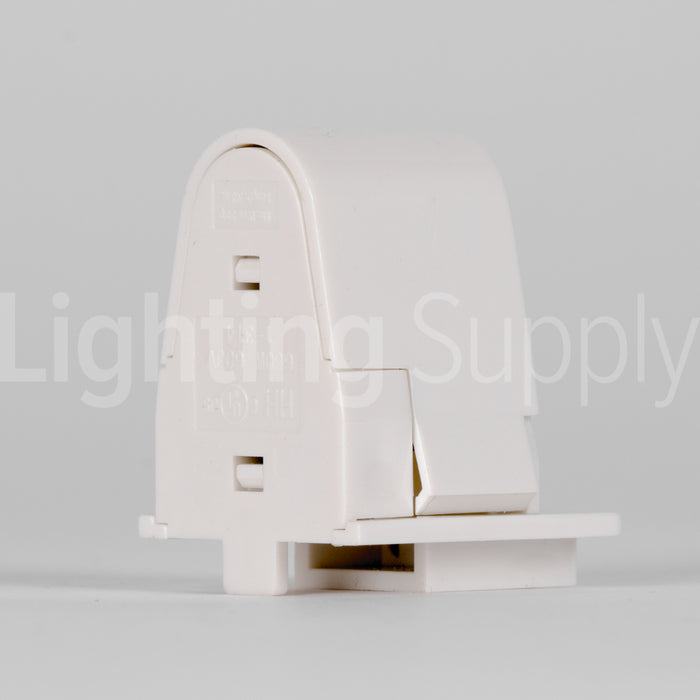 Standard Fluorescent Single Pin Socket Snap Or Slide Mount Stationary End (FE314)