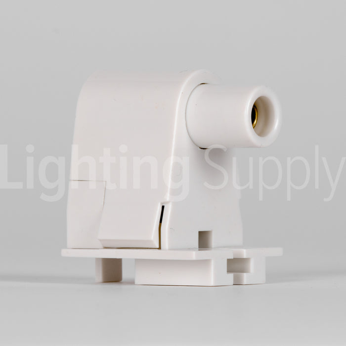 Standard Fluorescent Single Pin Socket Snap-In Or Slide On Mount Spring End (FE315)