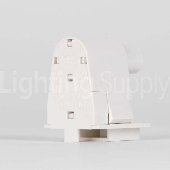 Standard Fluorescent Single Pin Socket Snap-In Or Slide On Mount Spring End (FE315)