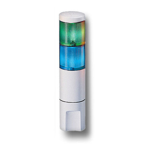 Federal Signal MicroStat Incandescent Status Indicator 2-High UL/cUL 120VAC Blue Green (MSL2-120BG)