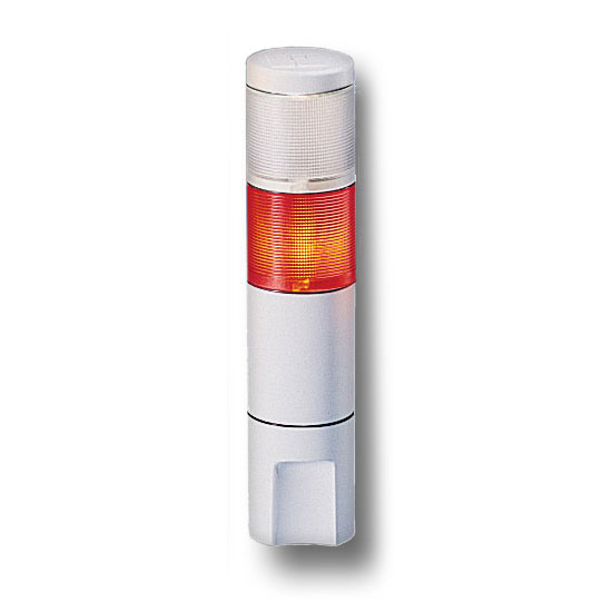 Federal Signal MicroStat Incandescent Status Indicator 2-High UL/cUL 120VAC Clear Red (MSL2-120CR)