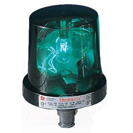 Federal Signal Electraray Rotating Incandescent Light UL/cUL 120VAC Green (225-120G)