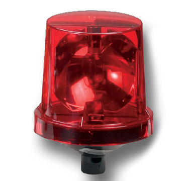Federal Signal Electraray Incandescent Rotating Light Hazardous Location UL/cUL CID2 120VAC Red (225X-120R)