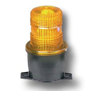 Federal Signal StreamLine LED Light Low Profile UL/cUL 120VAC T-Mount Amber (LP3TL-120A)