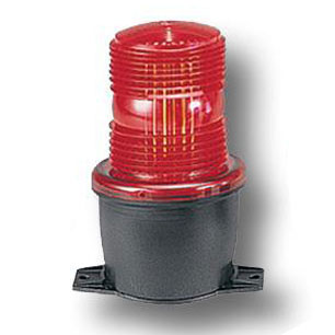 Federal Signal StreamLine LED Light Low Profile UL/cUL 120VAC T-Mount Red (LP3TL-120R)