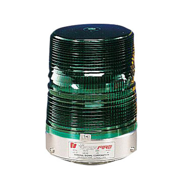 Federal Signal Starfire Double Strobe Light UL/cUL 120VAC Green (131DST-120G)