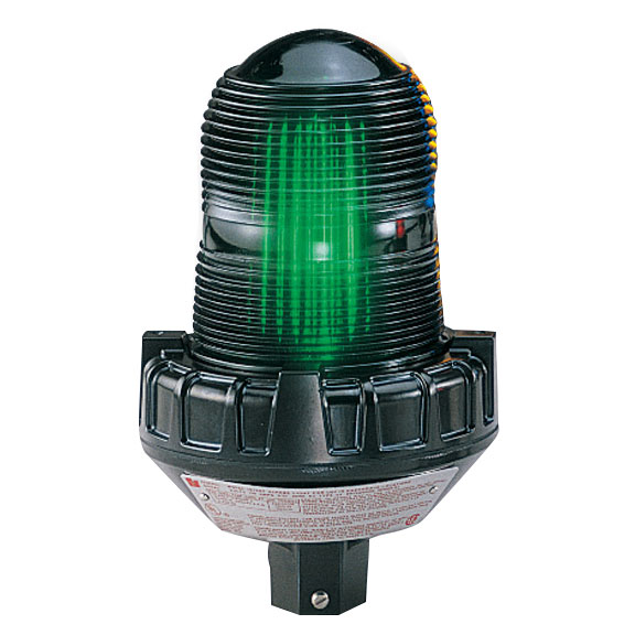 Federal Signal Strobe Light Hazardous Location UL/cUL CID2 Pipe Mount 120VAC Green (151XST-120G)