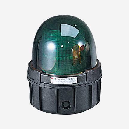 Federal Signal Commander Double Strobe Light Hazardous Location UL/cUL CID2 120VAC Green (371DST-120G)