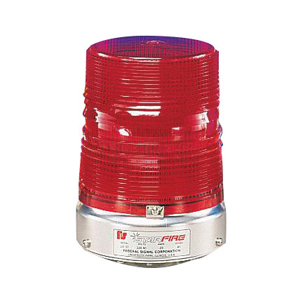 Federal Signal Starfire Strobe Light UL/cUL 120VAC Red (131ST-120R)