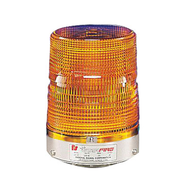 Federal Signal Starfire Double Strobe Light UL/cUL 12-24VDC Amber (131DST-012-024A)