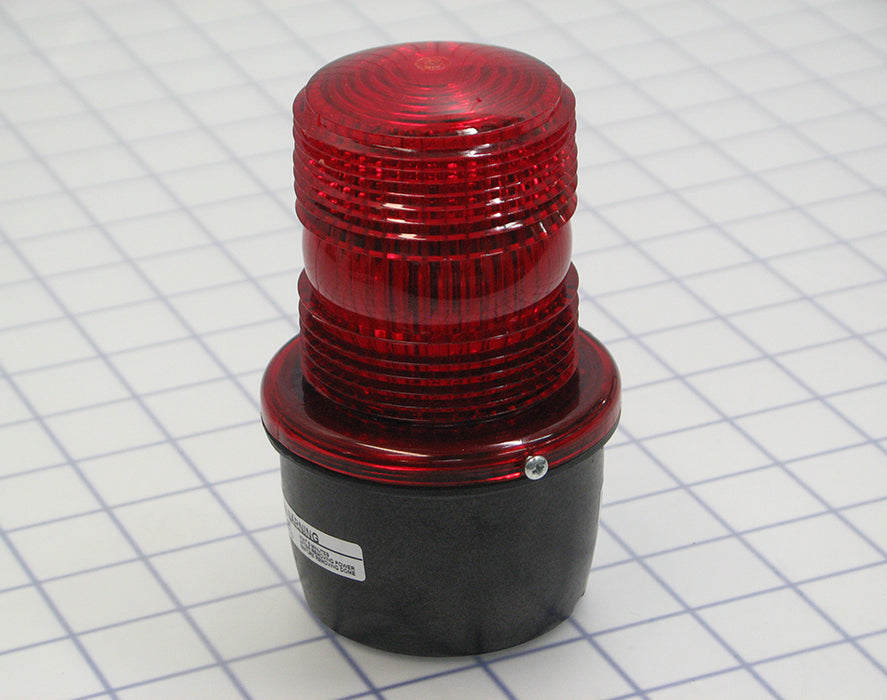 Federal Signal StreamLine Strobe Light Low Profile UL/cUL 12-48VDC Surface Mount Red (LP3S-012-048R)