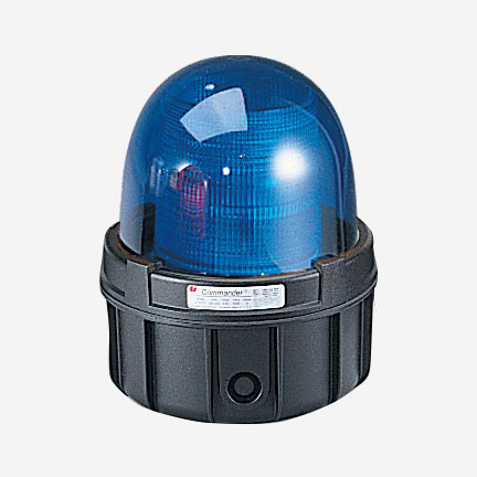 Federal Signal Commander Double Strobe Light Hazardous Location UL/cUL CID2 240VAC Blue (371DST-240B)