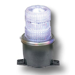 Federal Signal StreamLine Strobe Light Low Profile UL/cUL 240VAC T-Mount Clear (LP3T-240C)