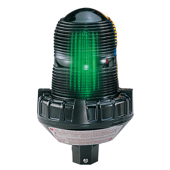 Federal Signal Strobe Light Hazardous Location UL/cUL CID2 Pipe Mount 240VAC Green (151XST-240G)