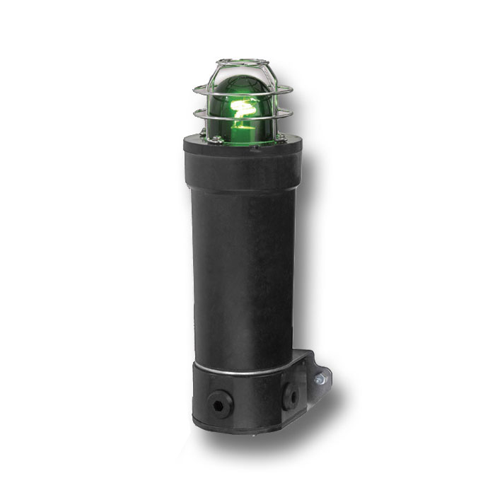Federal Signal GRP Strobe Light 10-Joule Output - D - Construction Zone Rated IECEX ATEX 220-248VAC Green (WV450XD10-220G)