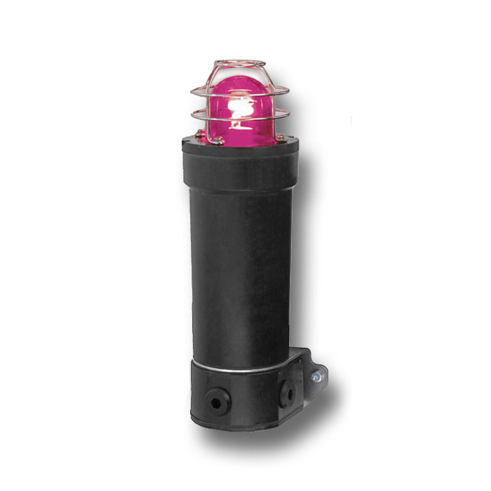 Federal Signal GRP Strobe Light 10-Joule Output - D - Construction Zone Rated IECEX ATEX 220-248VAC Magenta (WV450XD10-220M)