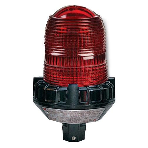 Federal Signal Strobe Light Hazardous Location UL/cUL CID2 Pipe Mount 240VAC Red (151XST-240R)