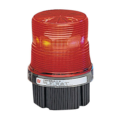 Federal Signal Fireball Strobe Light UL/cUL 240VAC Red (FB2PST-240R)