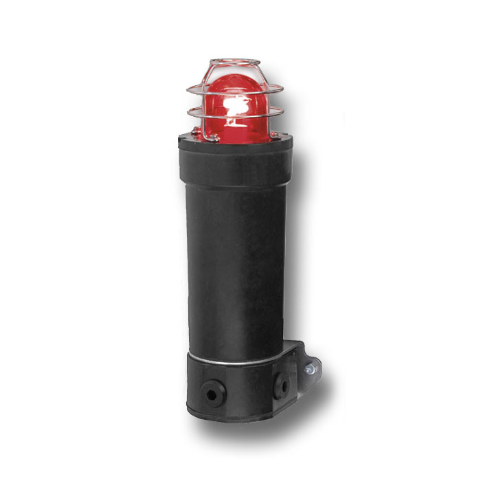 Federal Signal GRP Strobe Light 10-Joule Output - D - Construction Zone Rated IECEX ATEX 220-248VAC Red (WV450XD10-220R)