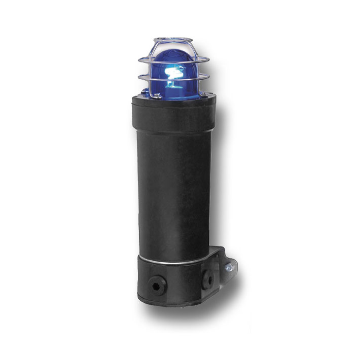 Federal Signal GRP Strobe Light 5-Joule Output - D - Construction Zone Rated IECEX ATEX 24-48VDC Blue (WV450XD05-024B)