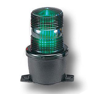 Federal Signal StreamLine LED Light Low Profile UL/cUL 24VDC T-Mount Green (LP3TL-024G)