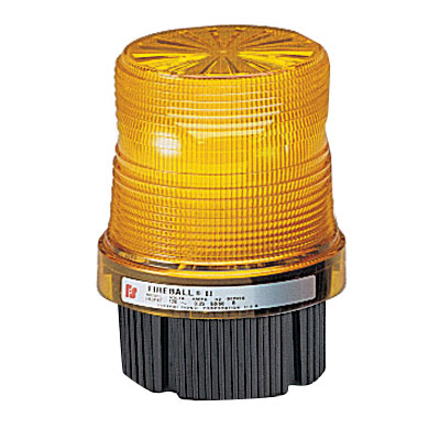 Federal Signal Fireball Strobe Light Limited In-Rush UL/cUL 24VDC Amber (FB2PST-I-024A)