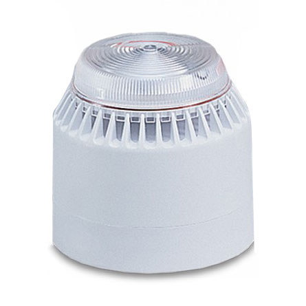 Federal Signal StreamLine Sounder Strobe Light Audible Visual CE Compliant 18-30VDC Clear (LP7-18-30C)