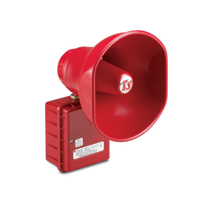 Federal Signal AudioMaster Public Address Speaker 15W Hazardous Location UL And cUL CID2 UL Fire Red (AM300GCX-R)