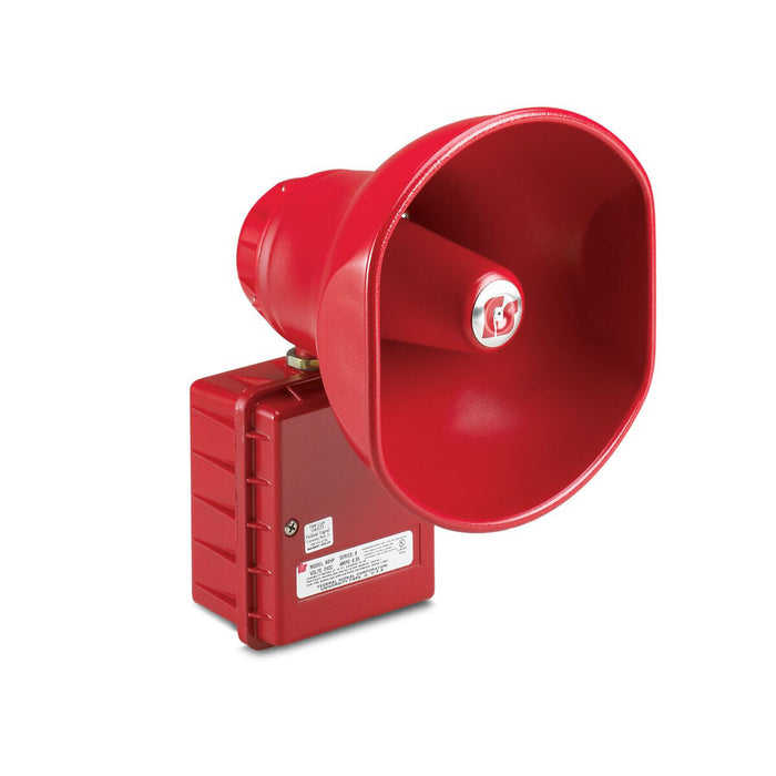 Federal Signal AudioMaster Public Address Speaker 30W Hazardous Location UL And cUL CID2 UL Fire Red (AM302GCX-R)