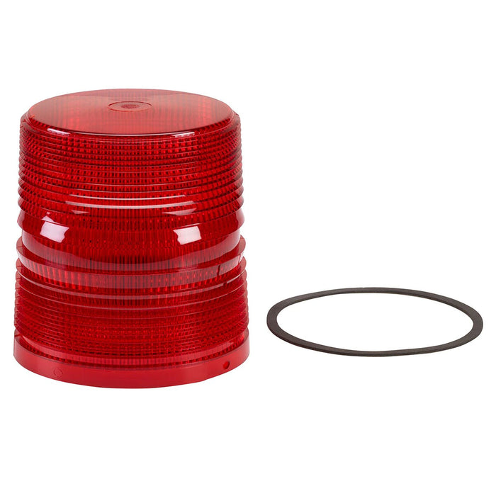 Federal Signal Dome With Gasket Red (K8422B428A-04)