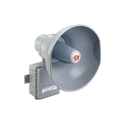 Federal Signal Electronic Siren Hazardous Location Remotely Selectable Multi-Tone Multi-Voltage UL And cUL CID2 Gray (SST3GCX-MV)