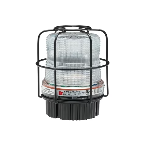 Federal Signal Fireball Hazardous Location Multicolor LED Status Indicator Wire Guard 120-240Vac (FB2LEDX-QC-120-240-S)