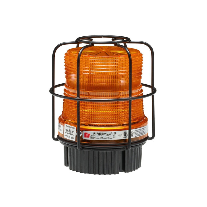 Federal Signal Fireball LED CIZ2 12-24VDC Surface/Pipe Mount Amber (FB2LEDX-CN-012-024A)