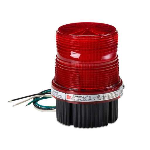 Federal Signal Fireball LED Light UL And cUL 12-24VDC Red (FB2LED-012-024R)
