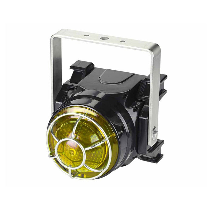 Federal Signal Global Series LED Light Hazardous Location UL And cUL CID2 Zone Listed 120-240VAC EX D U-Bracket Mount Yellow (G-LED-AC-T-Y)