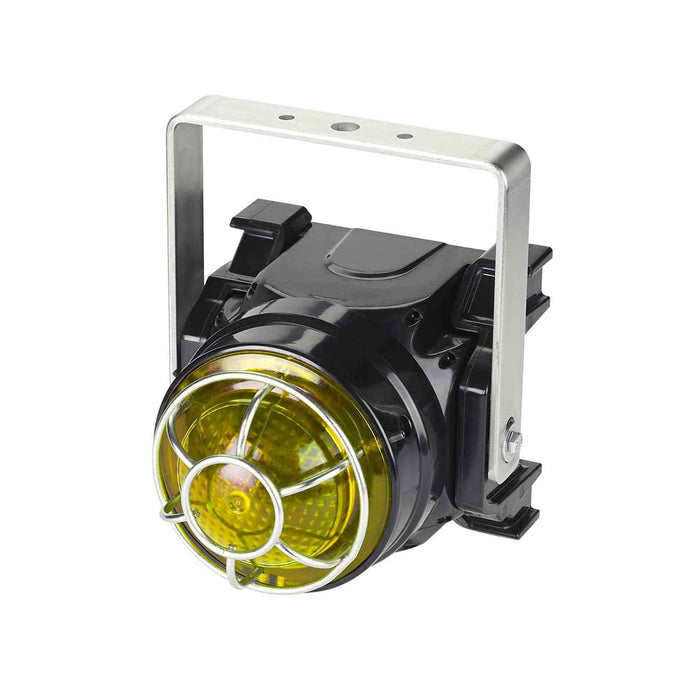 Federal Signal Global Series LED Light Hazardous Location UL And cUL CID2 Zone Listed 24VDC EX D U-Bracket Mount Yellow (G-LED-DC-T-Y)