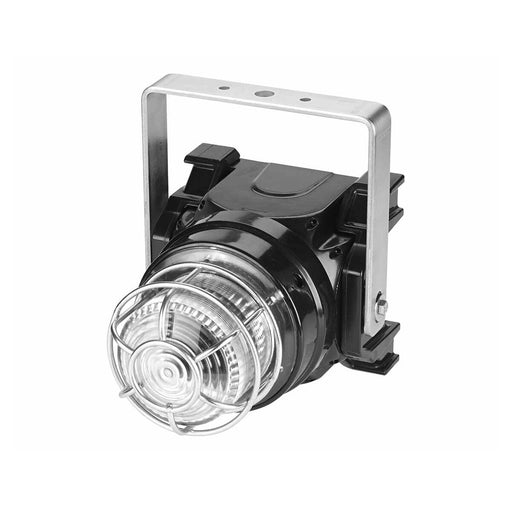 Federal Signal Global Series LED Light Hazardous Location UL/cUL CID2 Zone Listed 120-240VAC EX D U-Bracket Mount High-Profile Lens Clear (G-LED-AC-T-C-H)