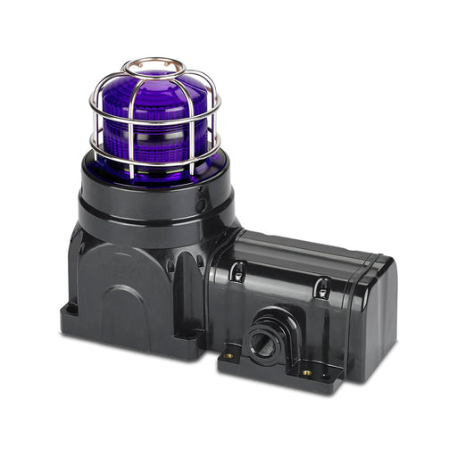 Federal Signal Global Series Strobe Light Hazardous Location UL And cUL CID2 Zone Listed 220-240VAC EX DE Surface Mount 21J Magenta (G-STR-230-E-M)