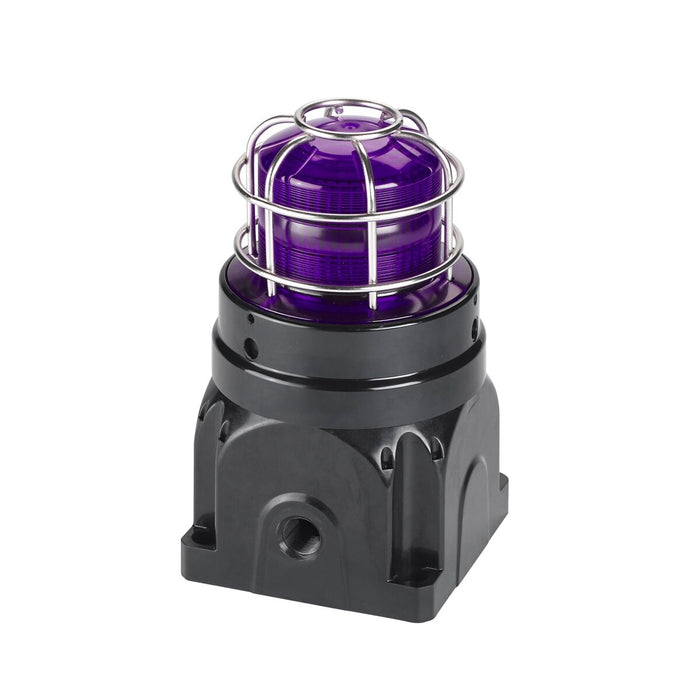 Federal Signal Global Series Strobe Light Hazardous Location UL And cUL CID2 Zone Listed 24VDC EX D Surface Mount 15J Magenta (G-STR-024-D-M-15J)