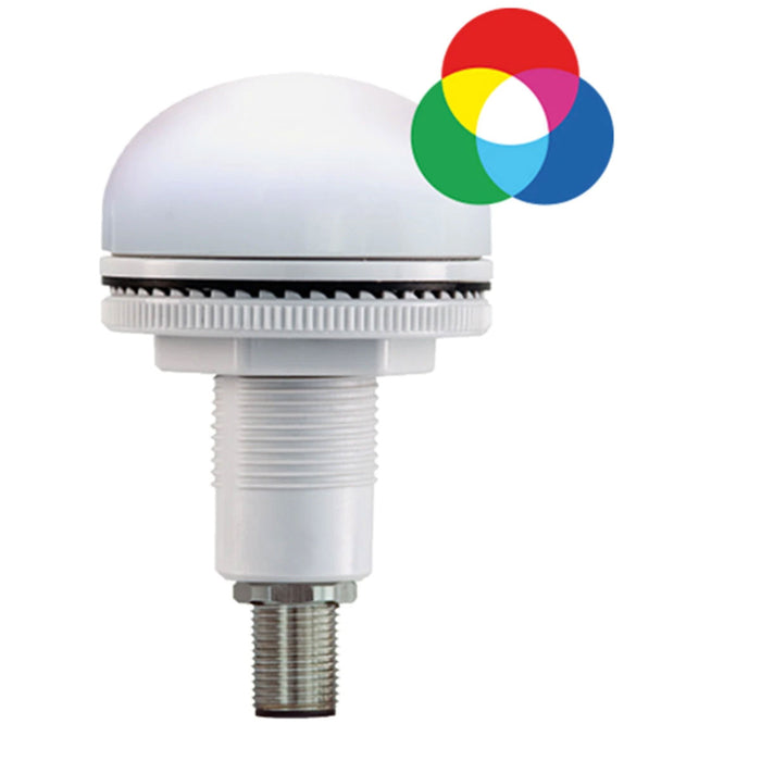 Federal Signal LED 22mm 12-24VAC/DC M12 Quick Connect Multicolor (PM22L-024RGB-Q)