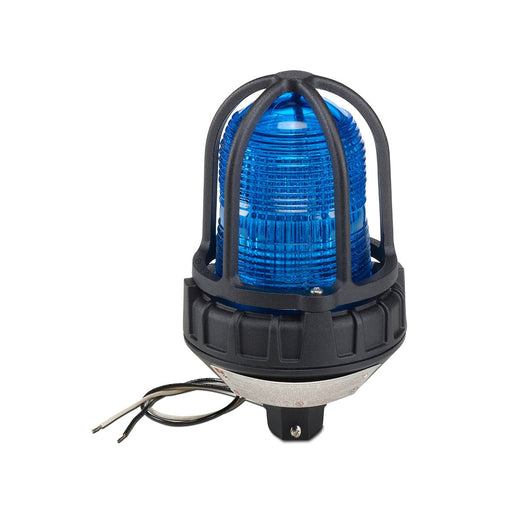 Federal Signal LED Light Hazardous Location UL And cUL CID2 Surface Mount 120-240VAC Blue Default Flashing (191XL-S120240B)