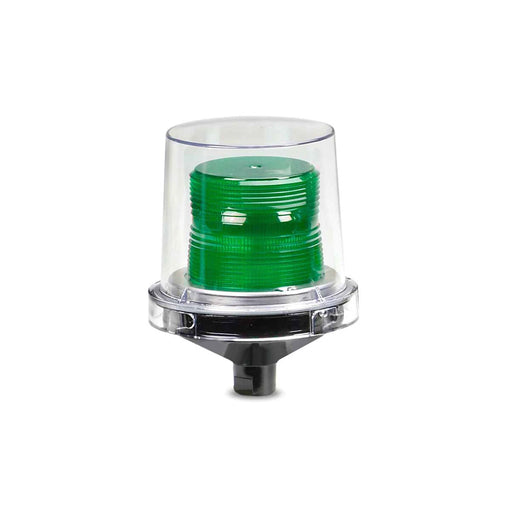 Federal Signal NSF Strobe CID2 12-24VDC 80FPM Pipe Mount Green (225XST-012-024G-N)