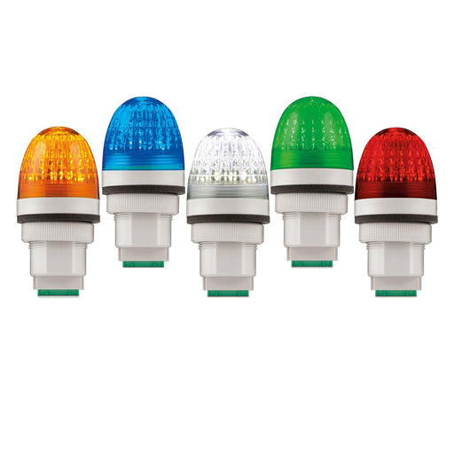 Federal Signal Panel Mount LED Light Multi-Pattern UL And cUL 48-240VAC Blue (PMLMP-048-240B)