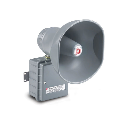 Federal Signal SelecTone 15W Amplified Speaker Hazardous Location UL And cUL CID2 120VAC Gray (300GCX-120)