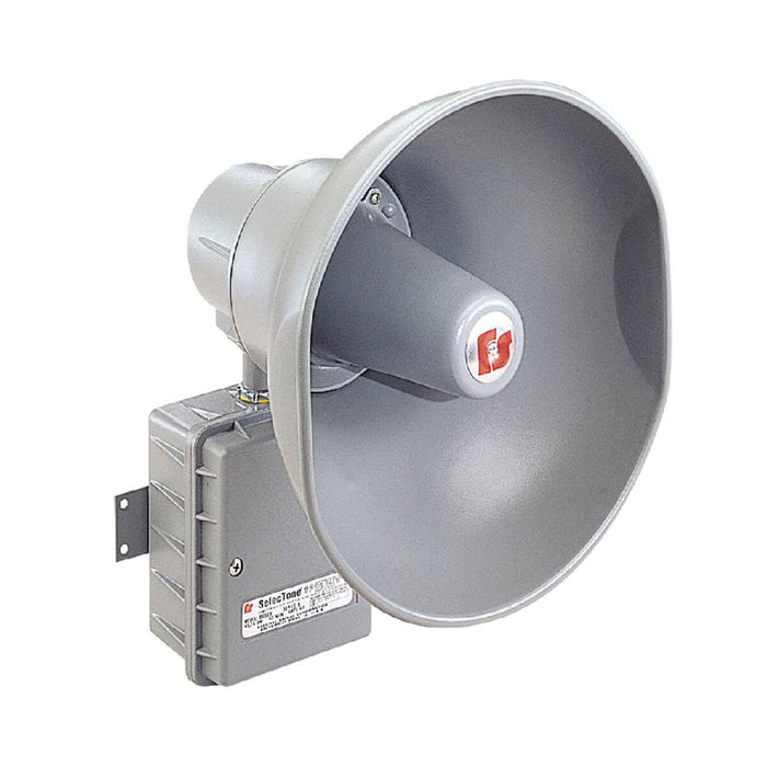 Federal Signal SelecTone 30W Amplified Speaker Explosion-Proof Supervised UL And cUL CID1 24VDC Gray (314GCX-024)